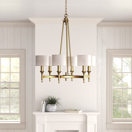 Birch Lane™ Allston 6 Light Dimmable Classic / Traditional Chandelier & Reviews Wayfair